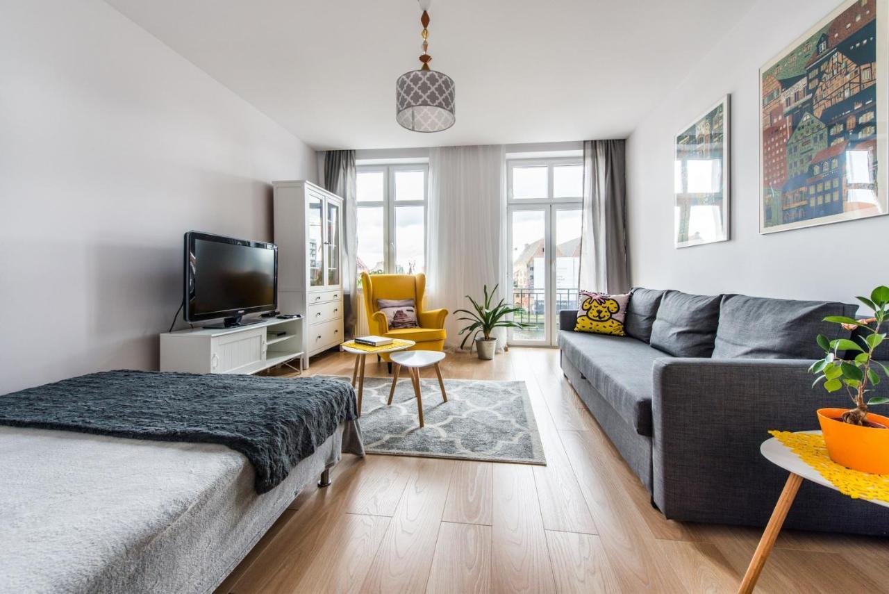 Hello Apartments Amazing River View 4 Bedrooms & Balcony Gdańsk Buitenkant foto