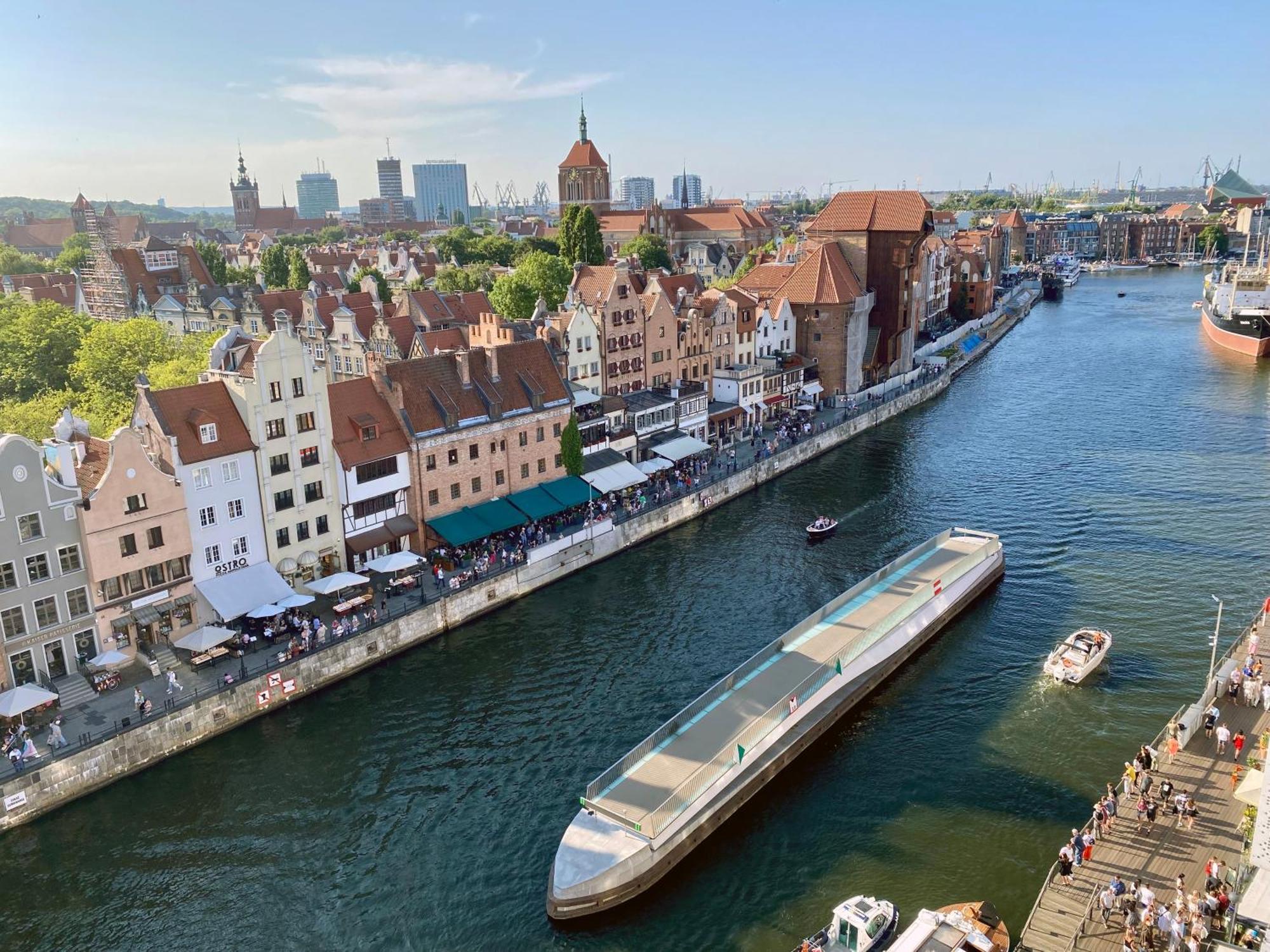 Hello Apartments Amazing River View 4 Bedrooms & Balcony Gdańsk Buitenkant foto