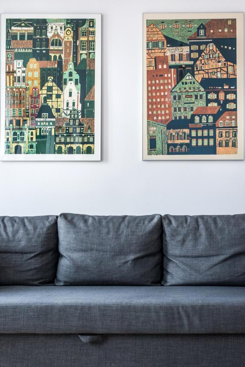 Hello Apartments Amazing River View 4 Bedrooms & Balcony Gdańsk Buitenkant foto